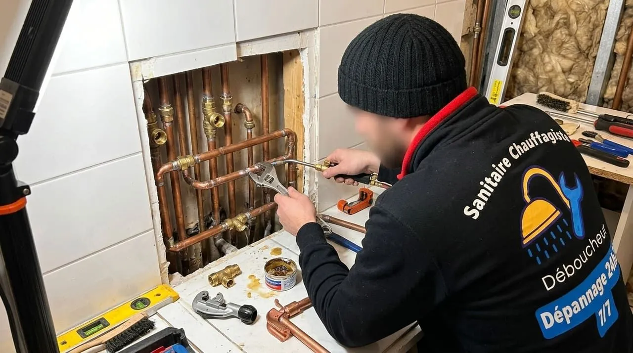 Dépannage plomberie d'urgence à Vernier